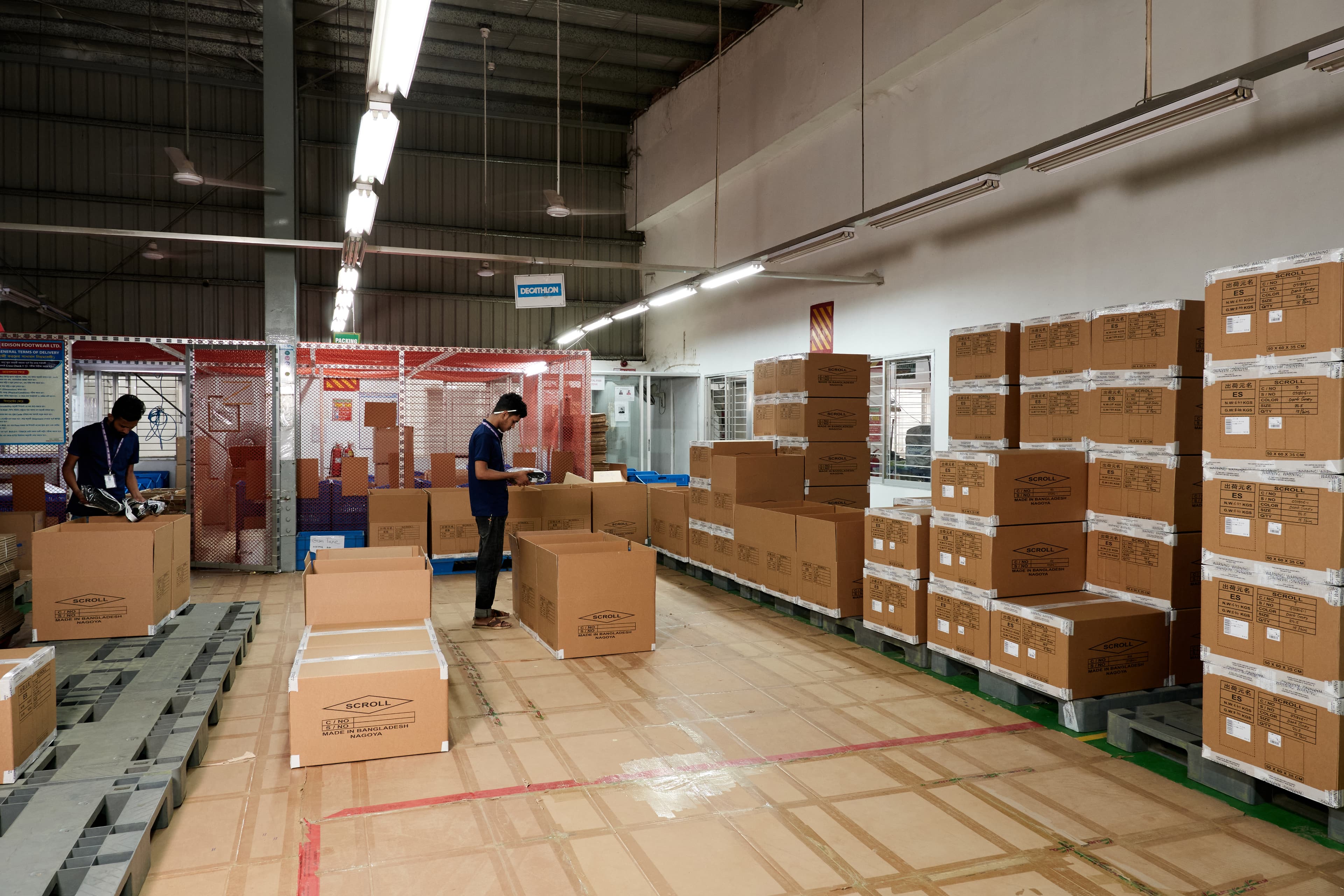 Footwear production